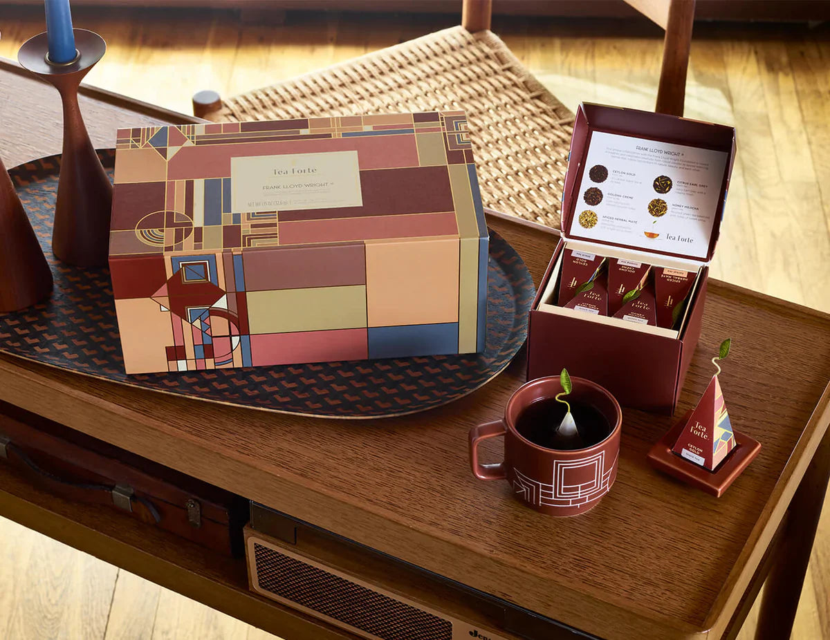 Tea Forte Frank Lloyd Wright Tea Gift Set – The Sunset Magazine Shop