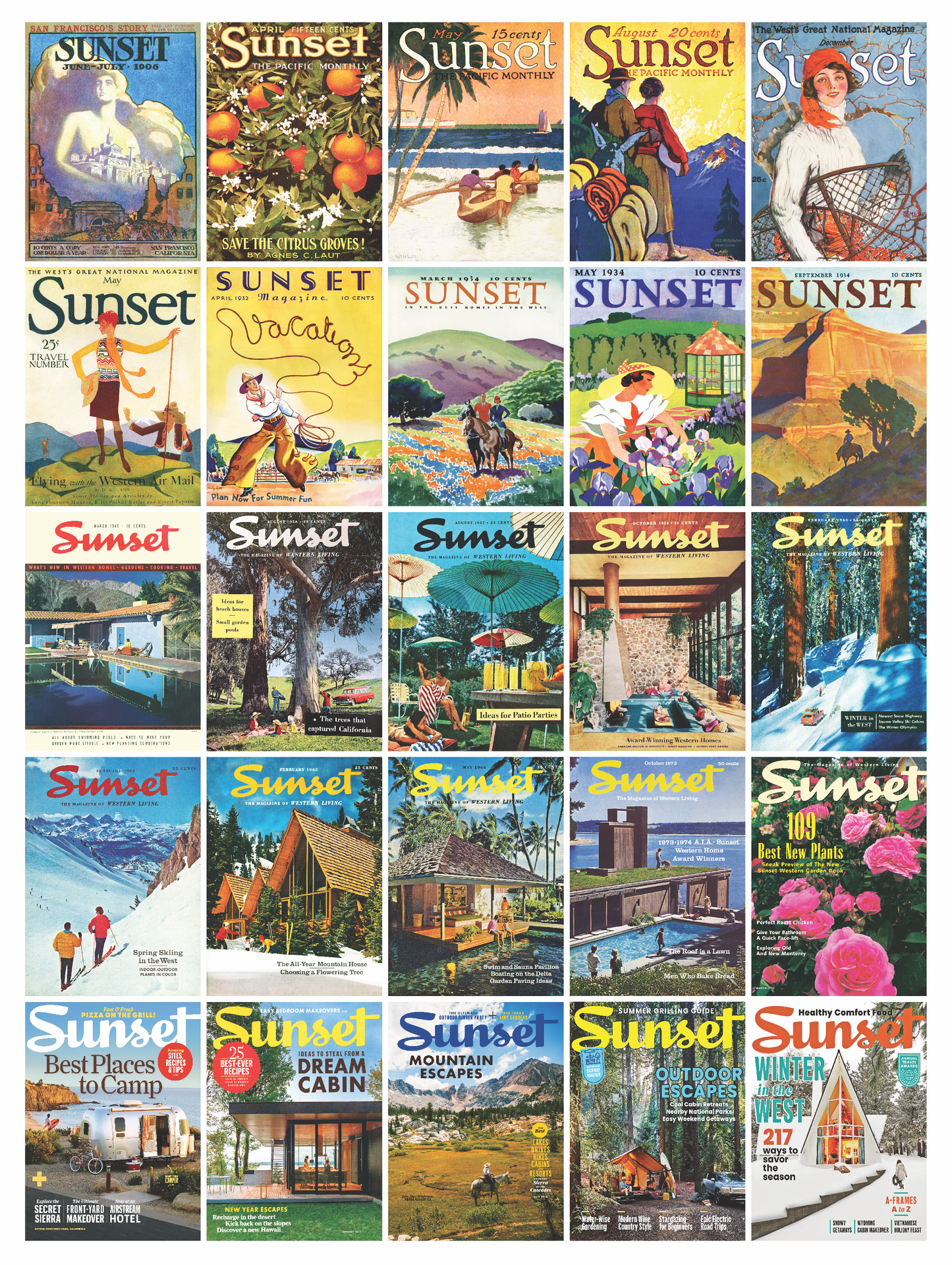 125 Years of Sunset Puzzle