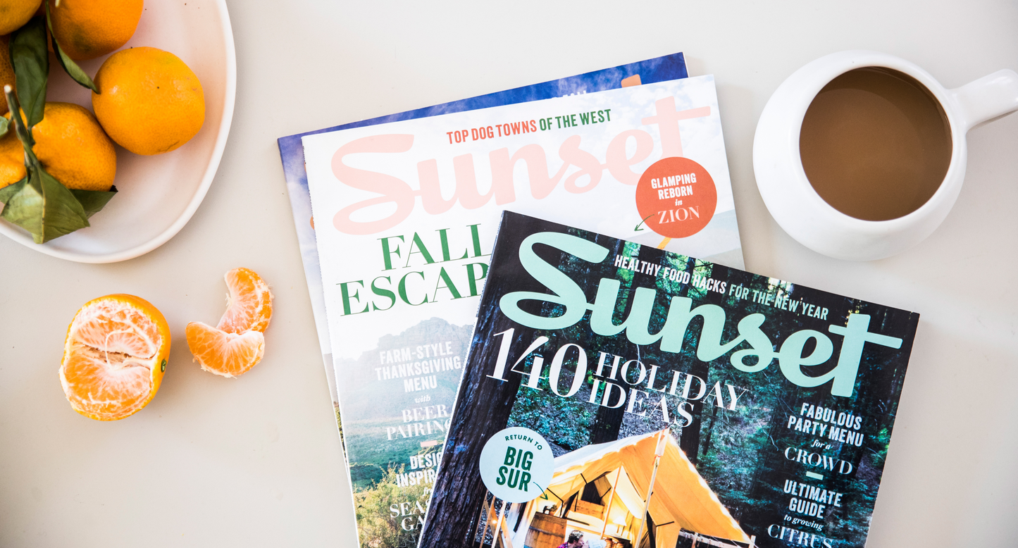 Give the Gift of Sunset Magazine