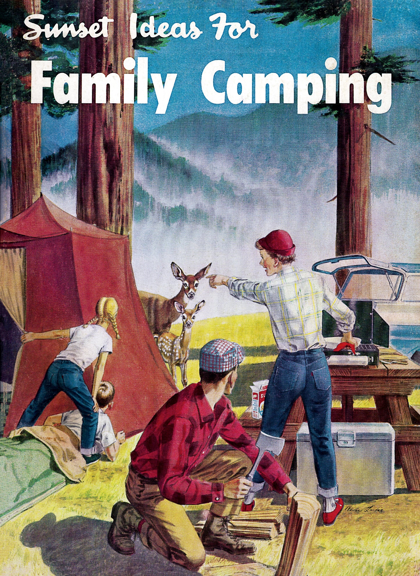 Family Camping Puzzle