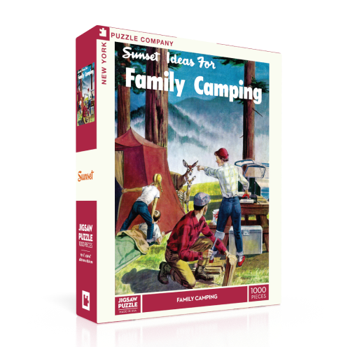 Family Camping Puzzle