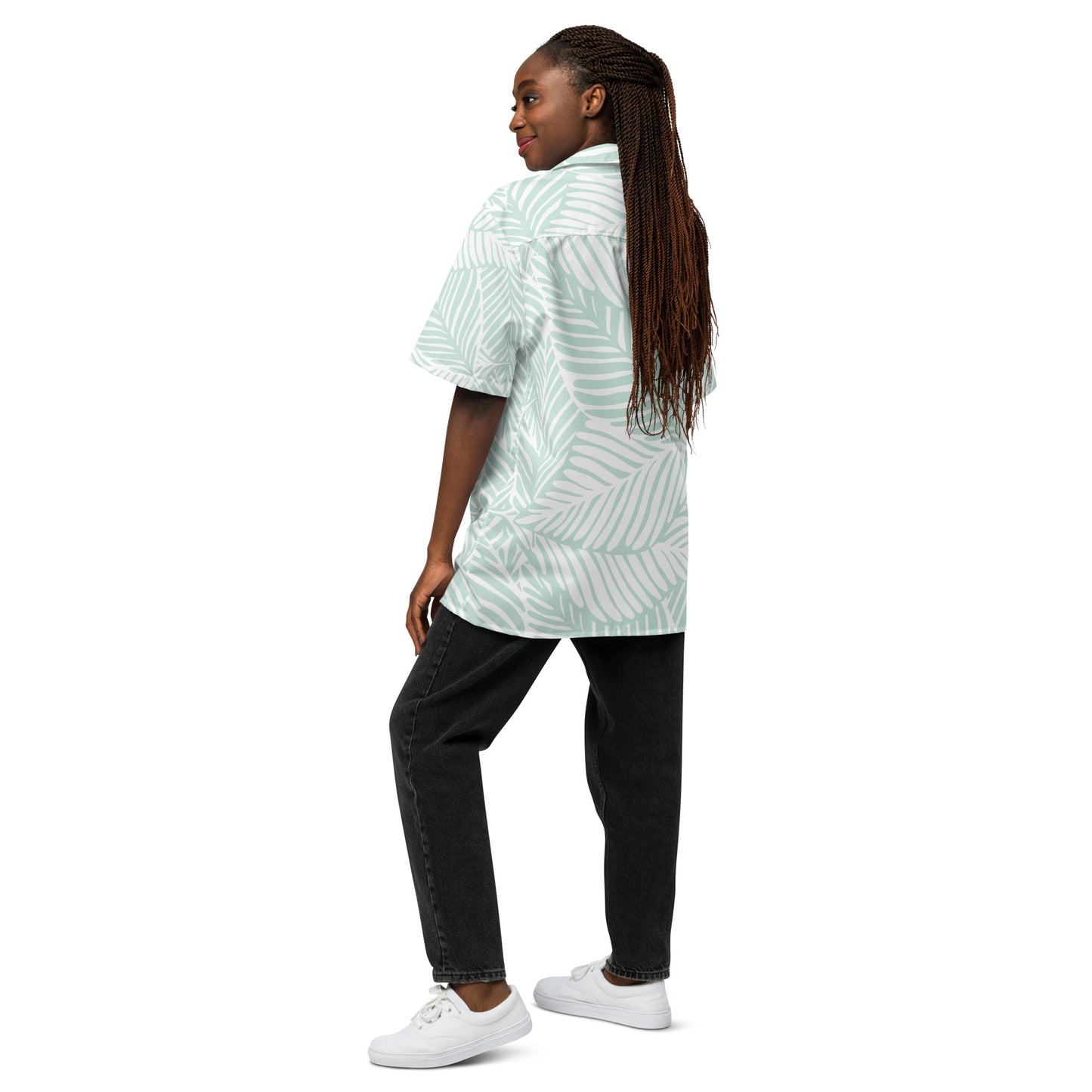 Sunset Green Hawaiian Unisex shirt