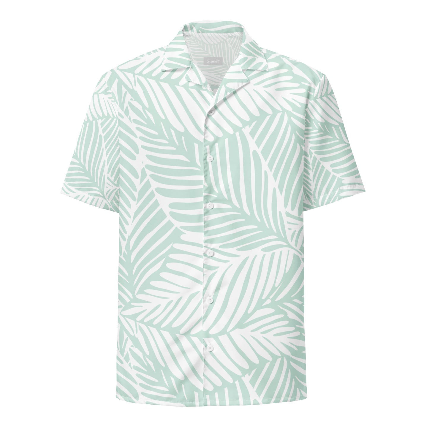 Sunset Green Hawaiian Unisex shirt