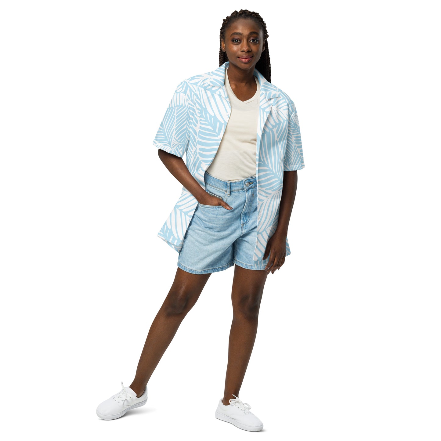 Sunset Blue Hawaiian Unisex shirt