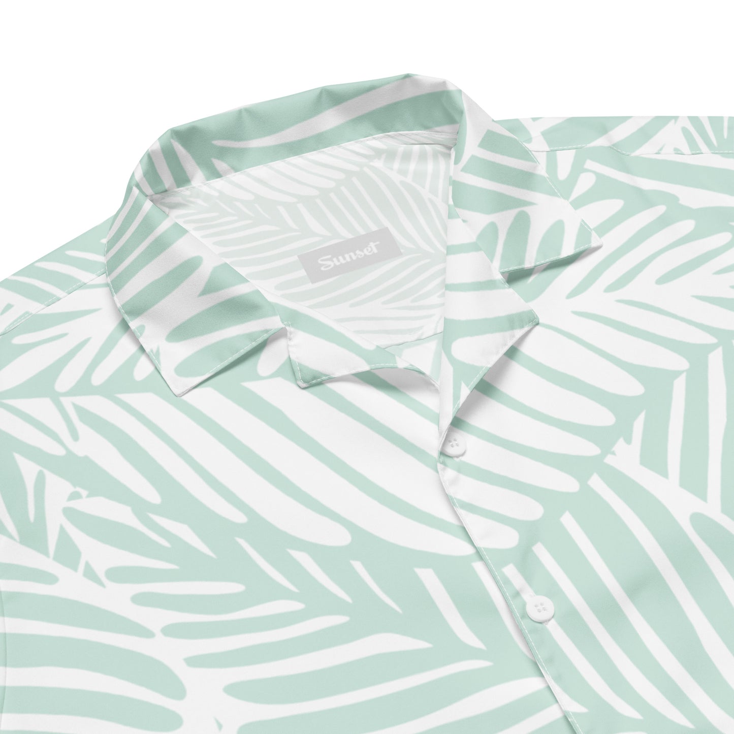 Sunset Green Hawaiian Unisex shirt