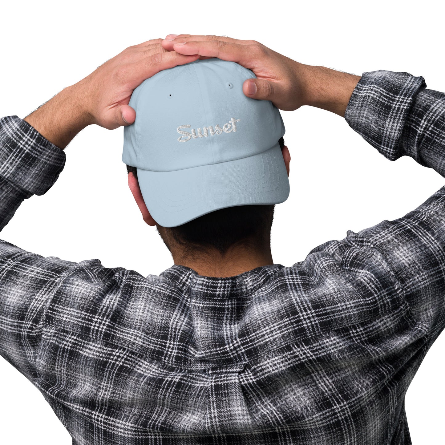Sunset Blue Dad hat
