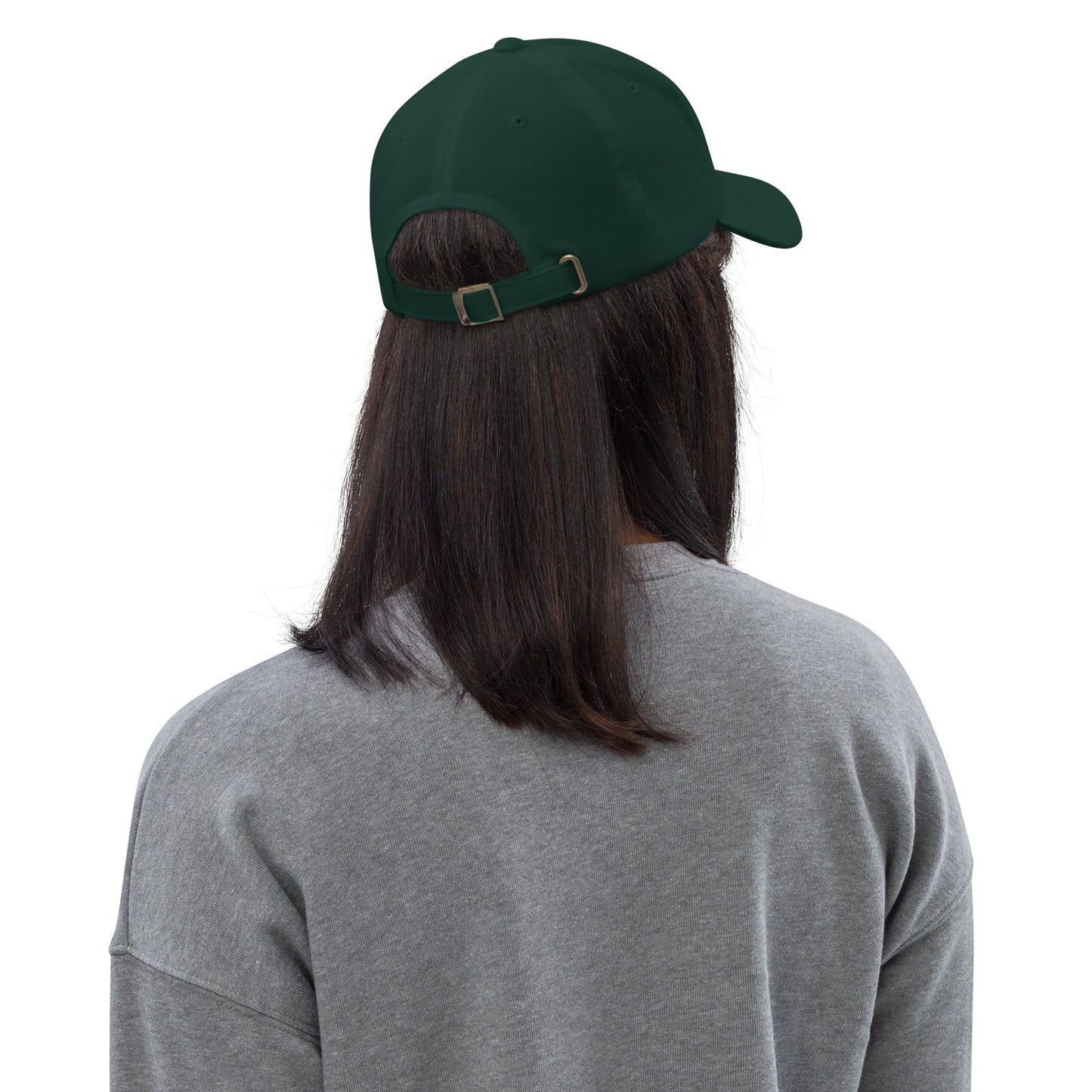 Sunset Green Dad hat