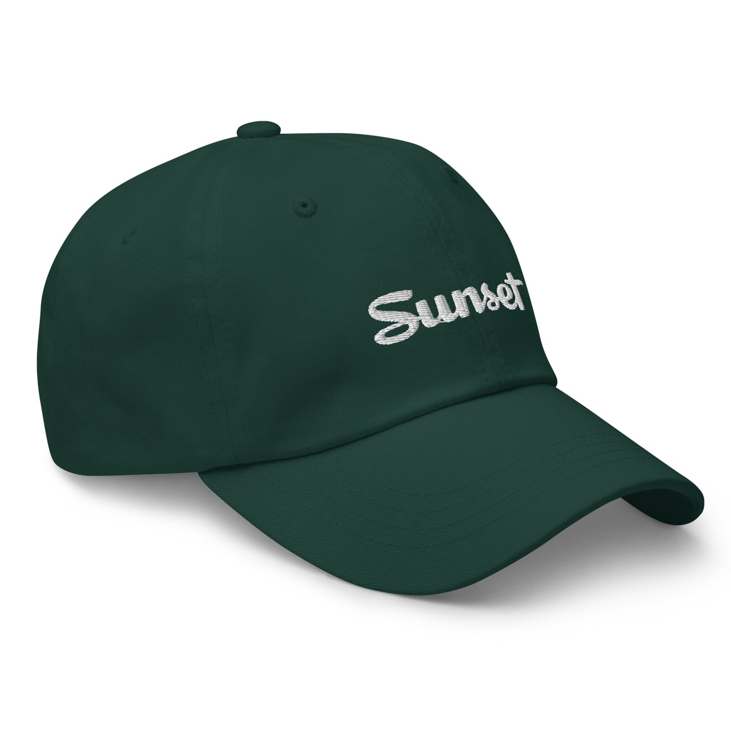 Sunset Green Dad hat