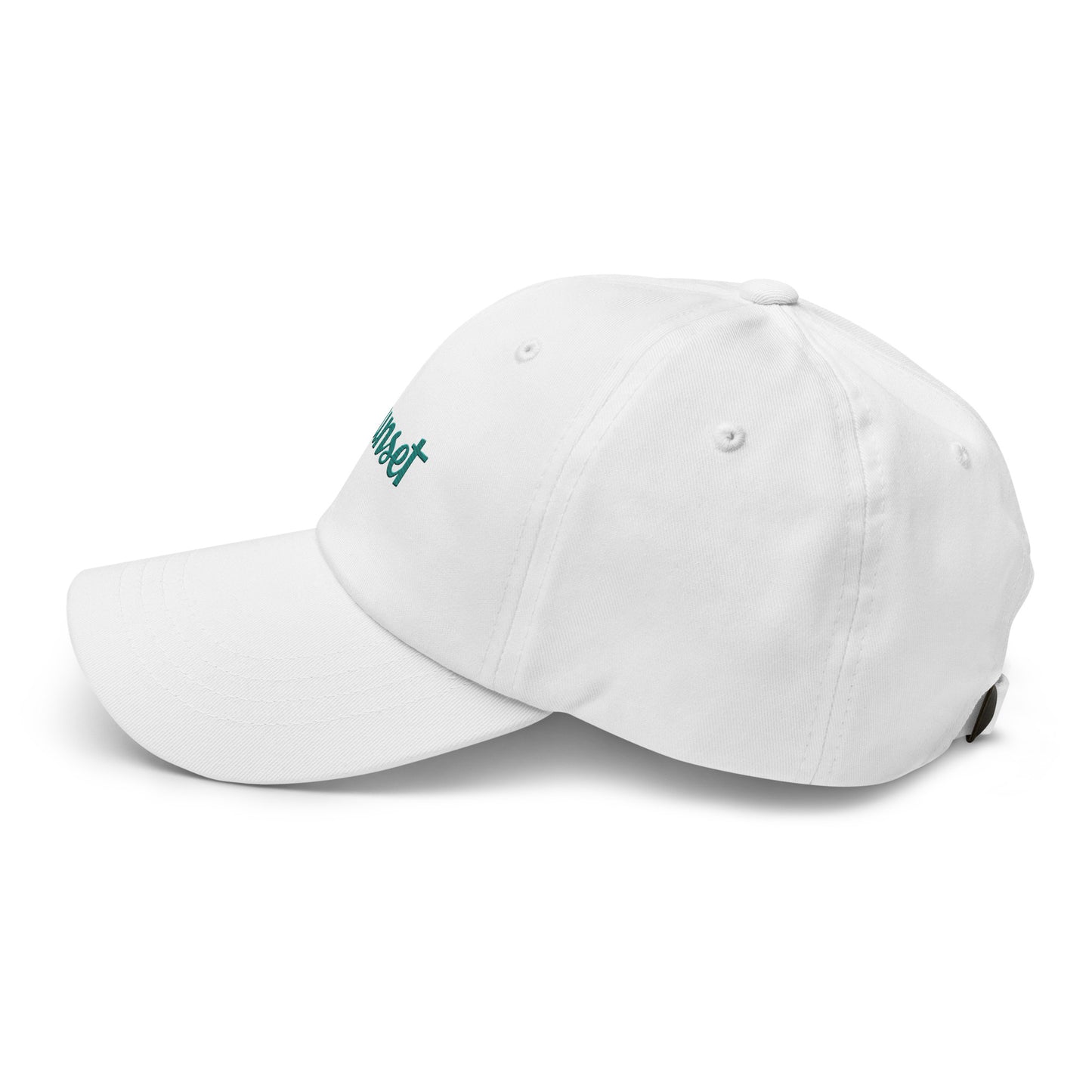 Sunset Teal Dad hat