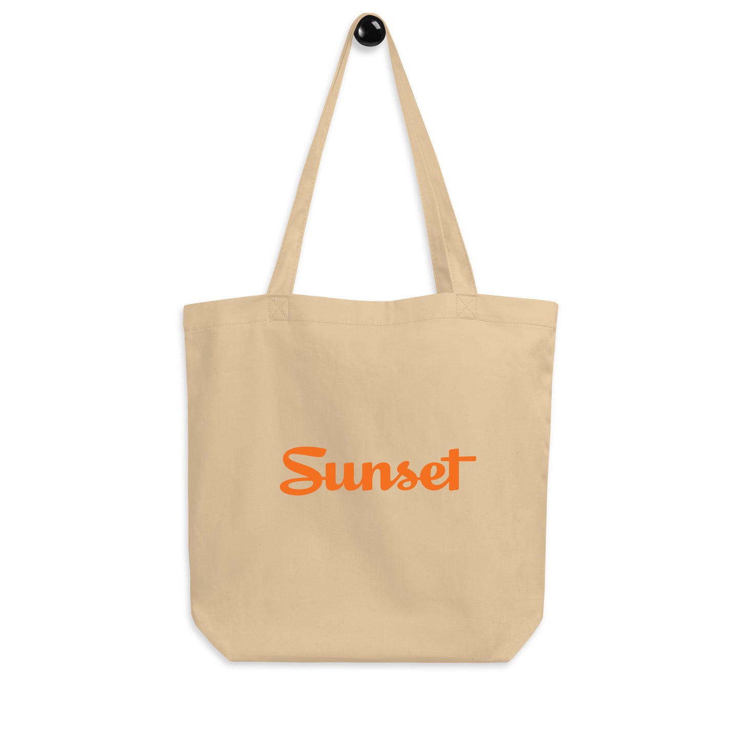 Sunset Orange Eco Tote Bag