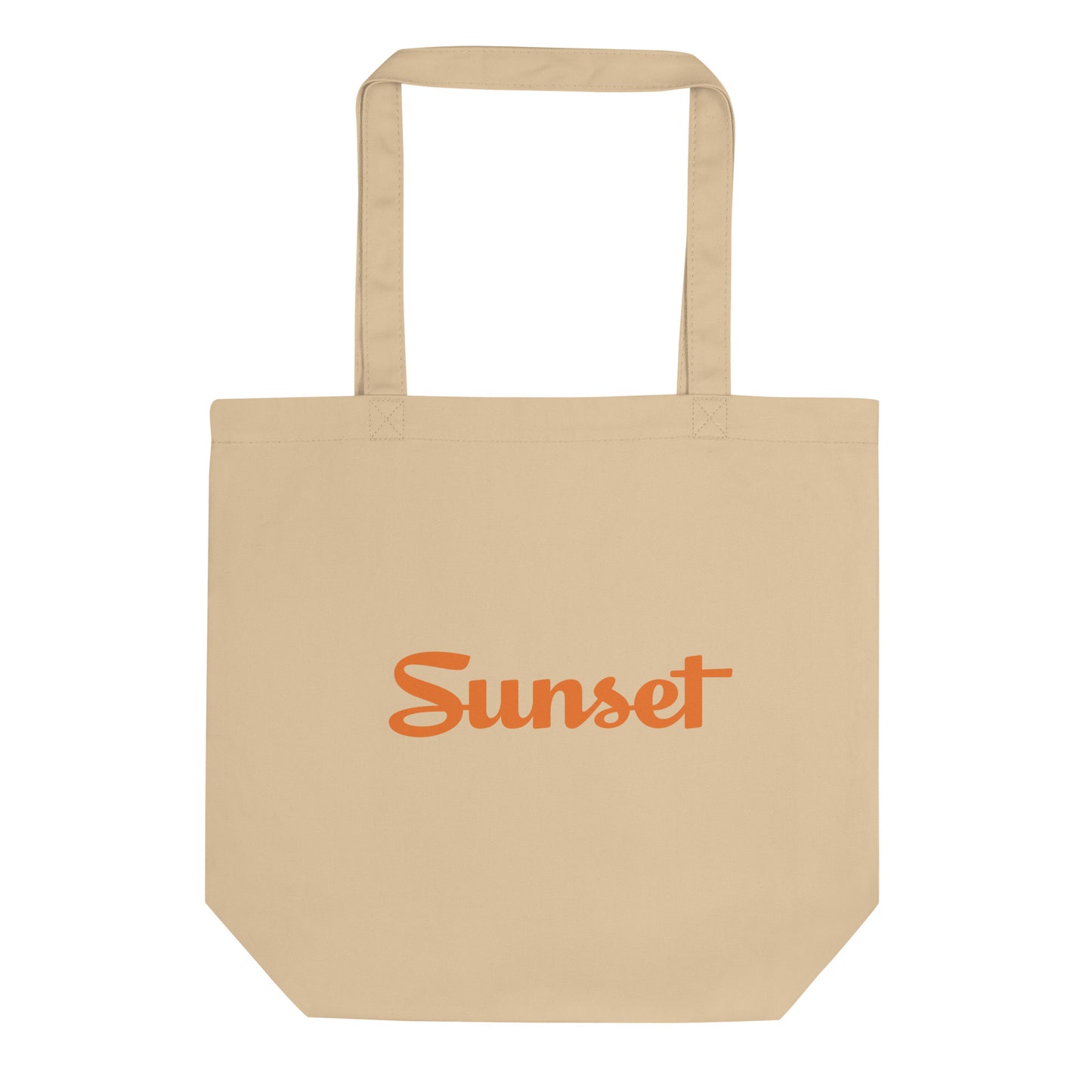Sunset Orange Eco Tote Bag