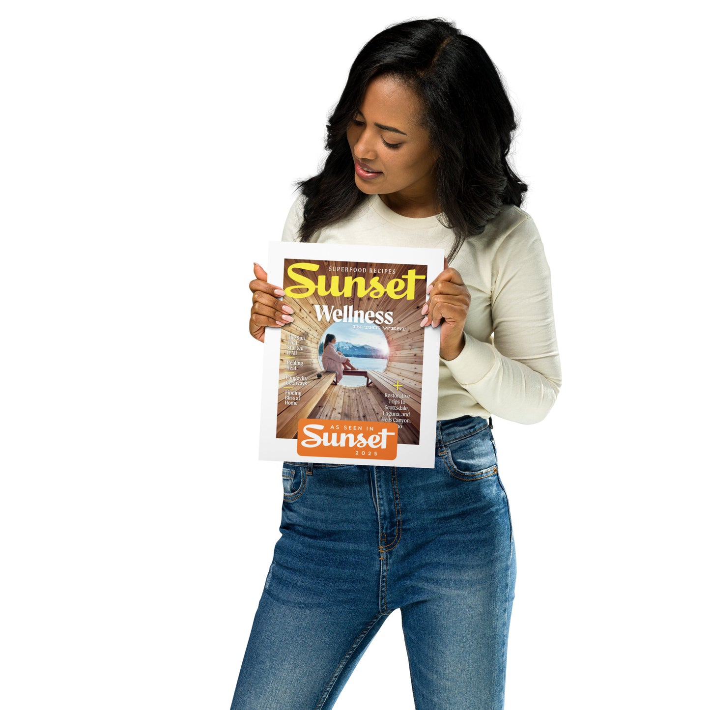 As Seen in Sunset Magazine Feb/March Issue 2025 Metal Print
