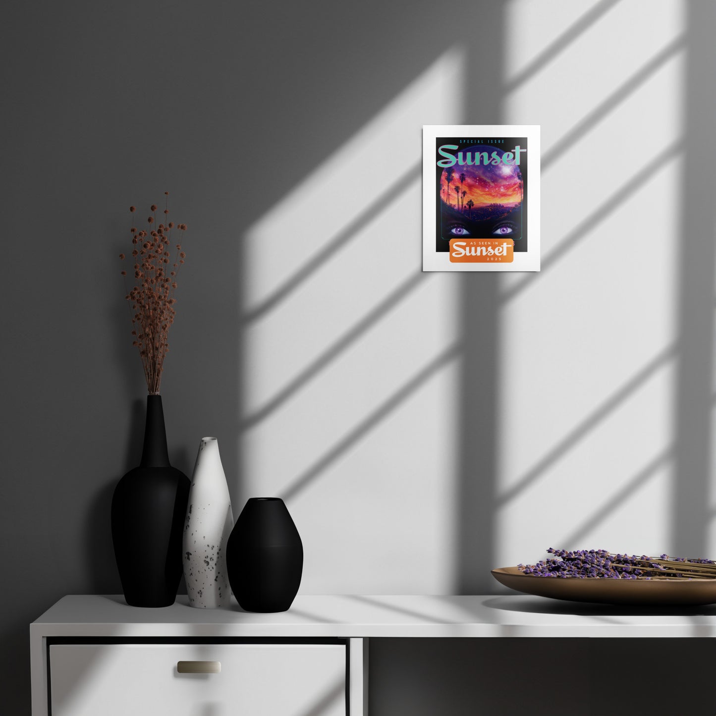 As Seen in Sunset Magazine April/May Issue 2025 Metal Print