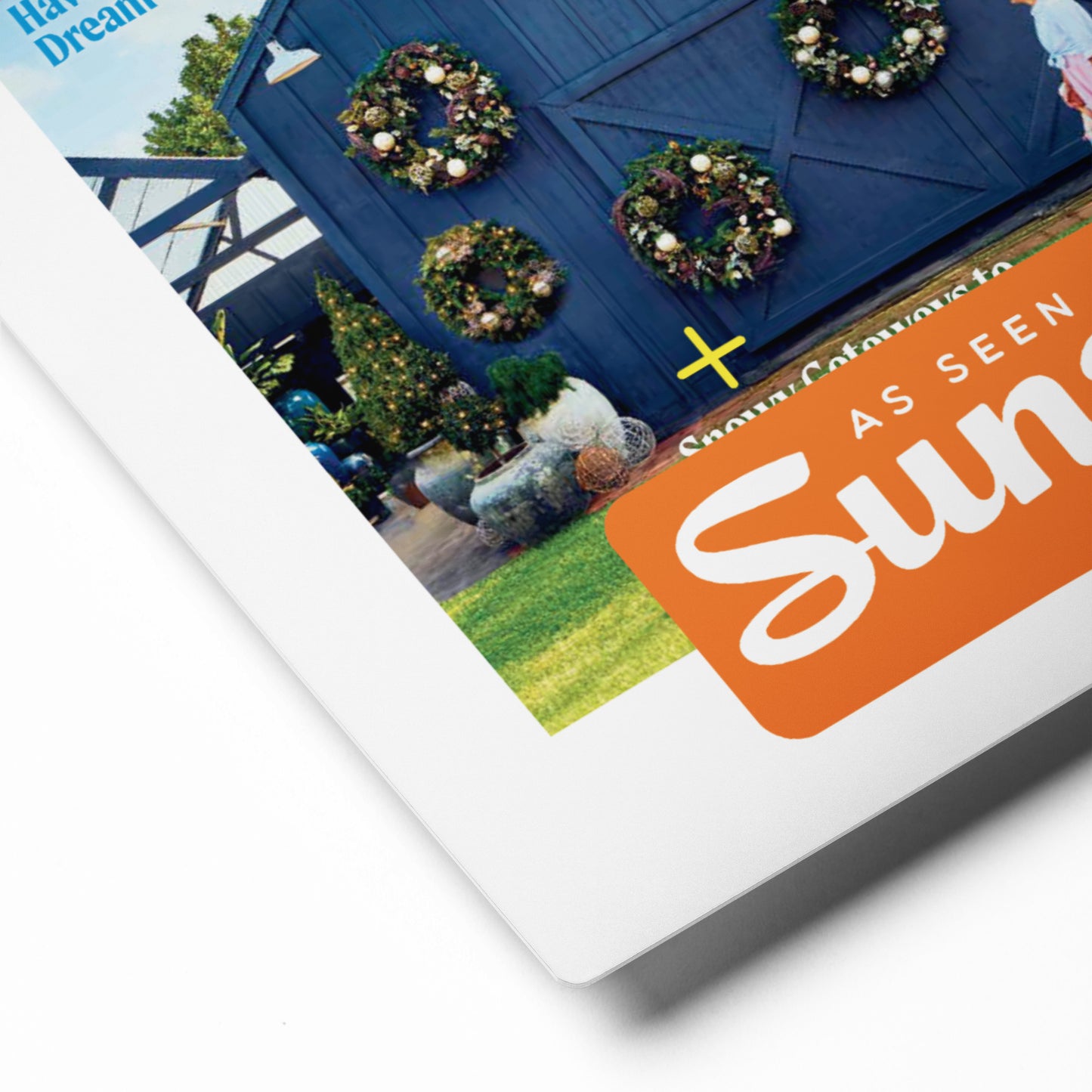 As Seen in Sunset Magazine Dec/Jan Issue 2025 Metal Print