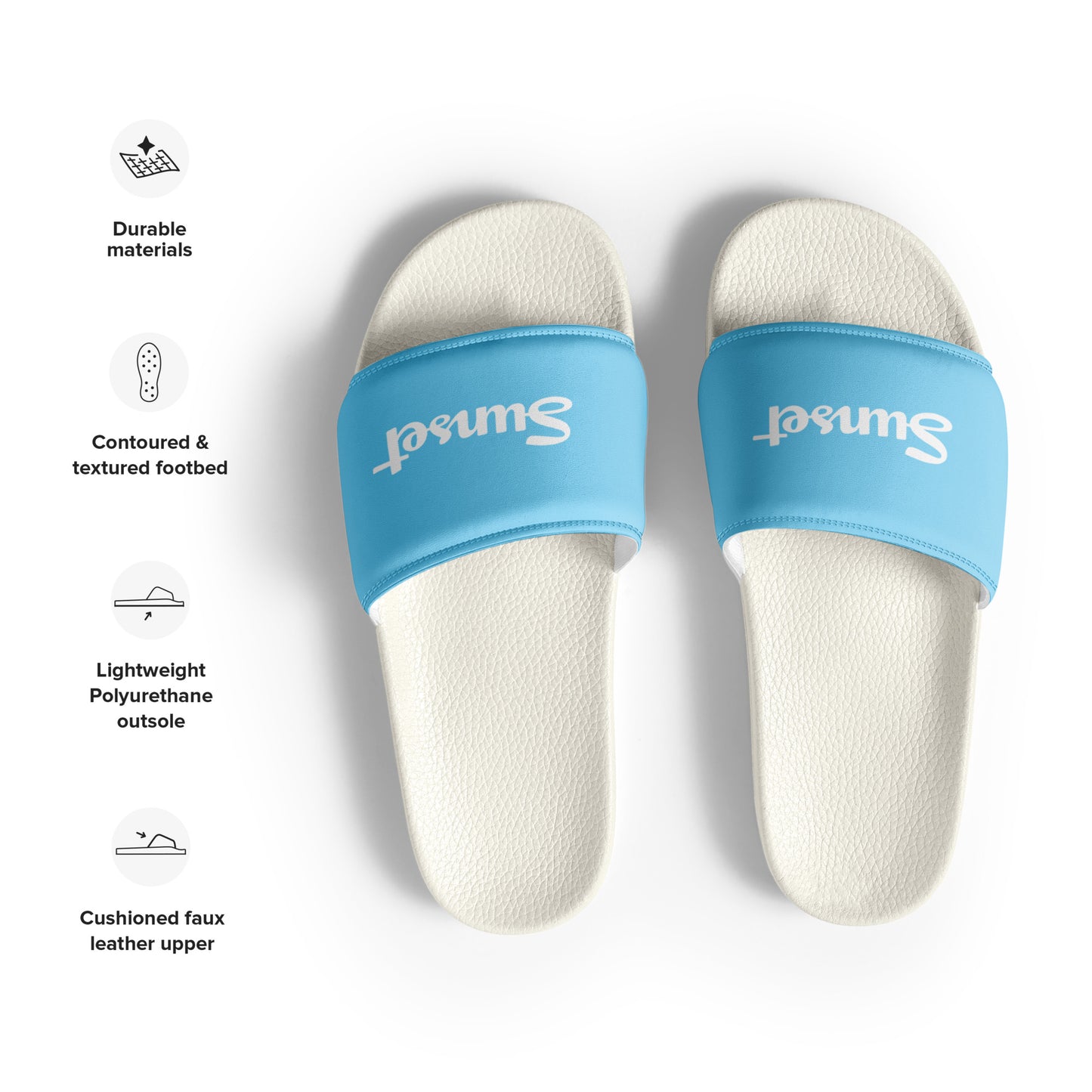 Sunset Blue Men’s slides