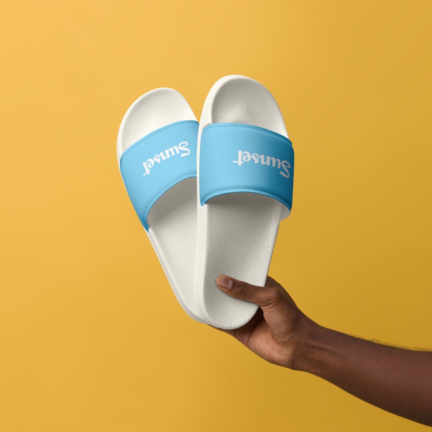 Sunset Blue Men’s slides