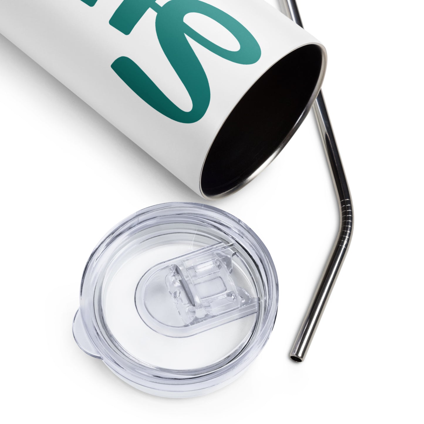 Sunset Teal Stainless steel tumbler