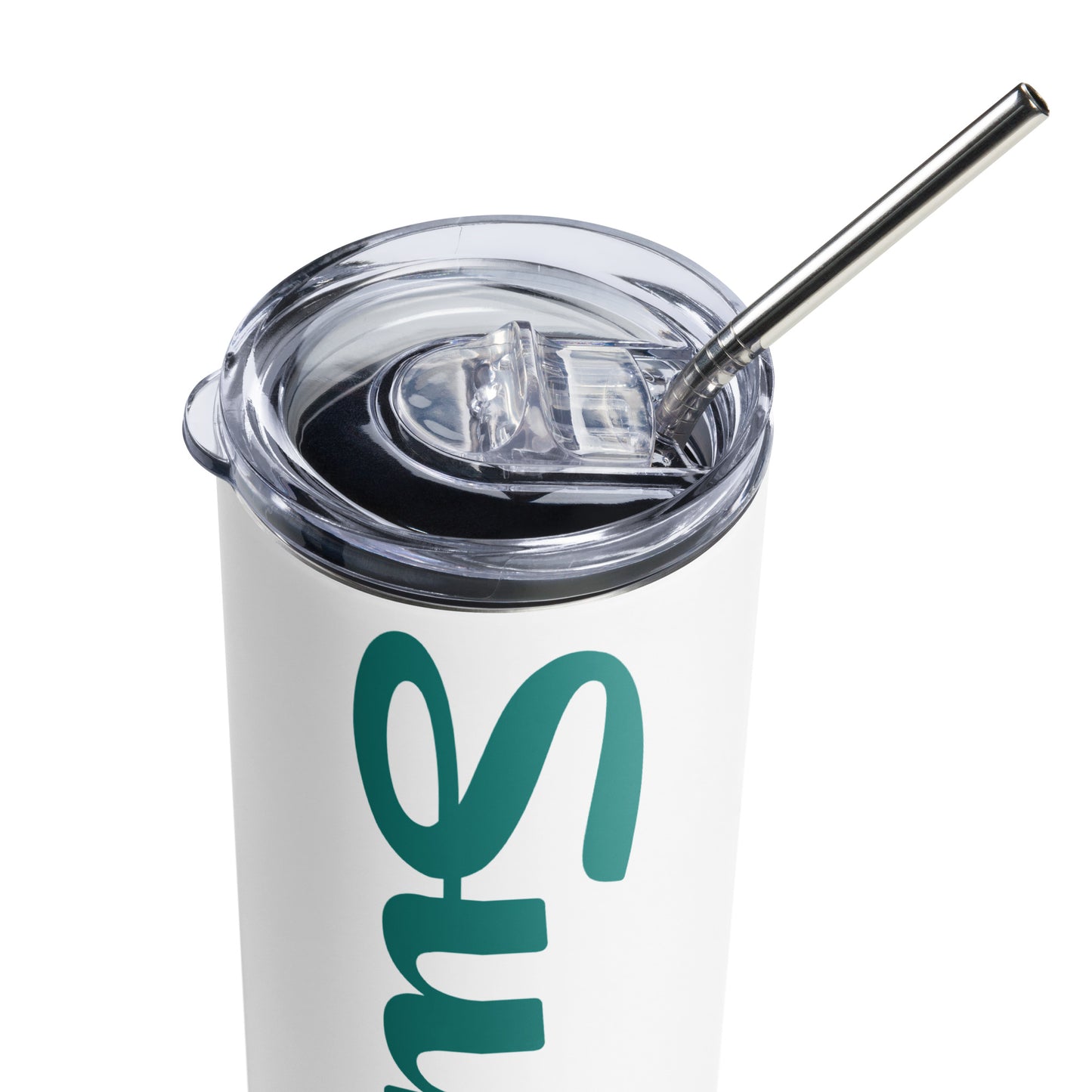 Sunset Teal Stainless steel tumbler