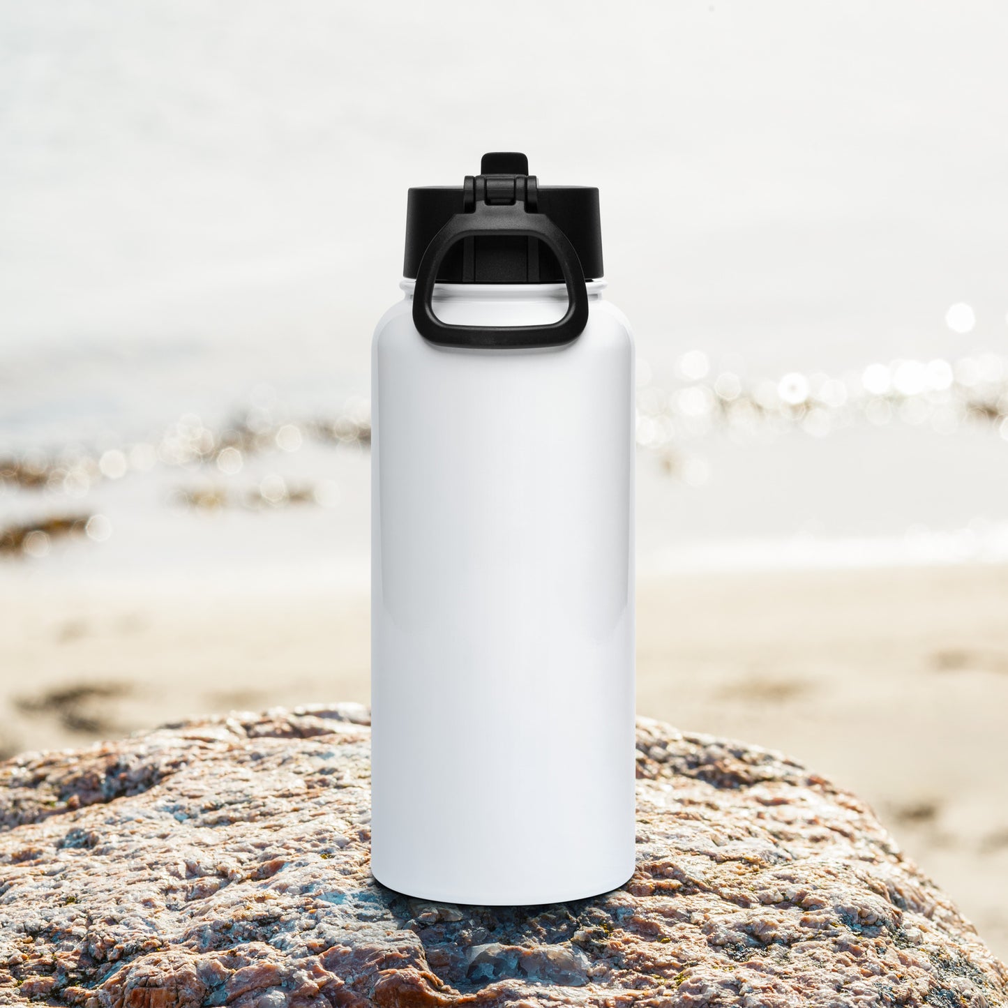 Sunset Orange Stainless steel water bottle