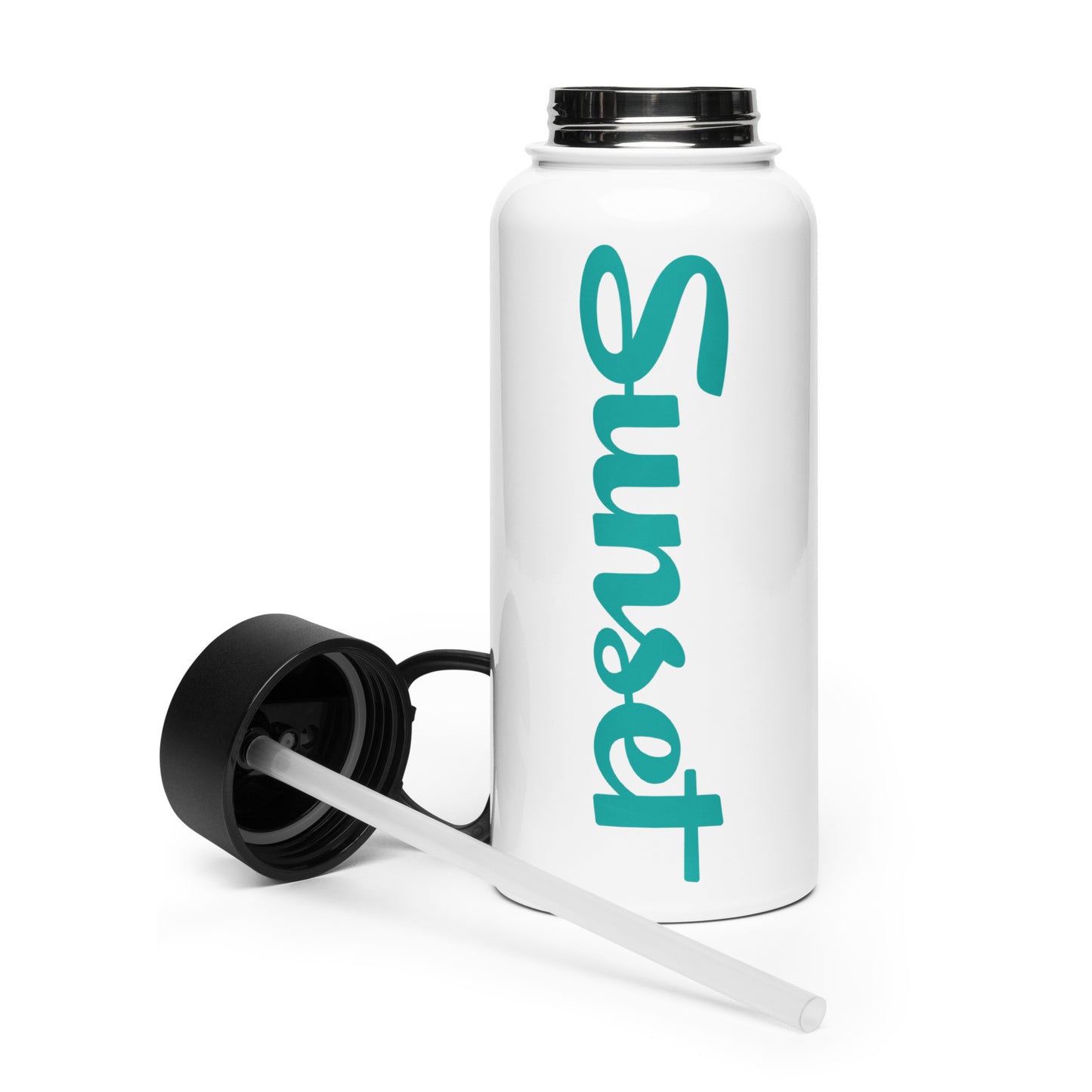 Sunset Teal Stainless steel water bottle