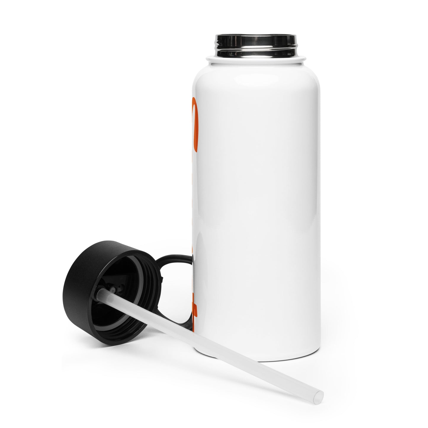 Sunset Orange Stainless steel water bottle