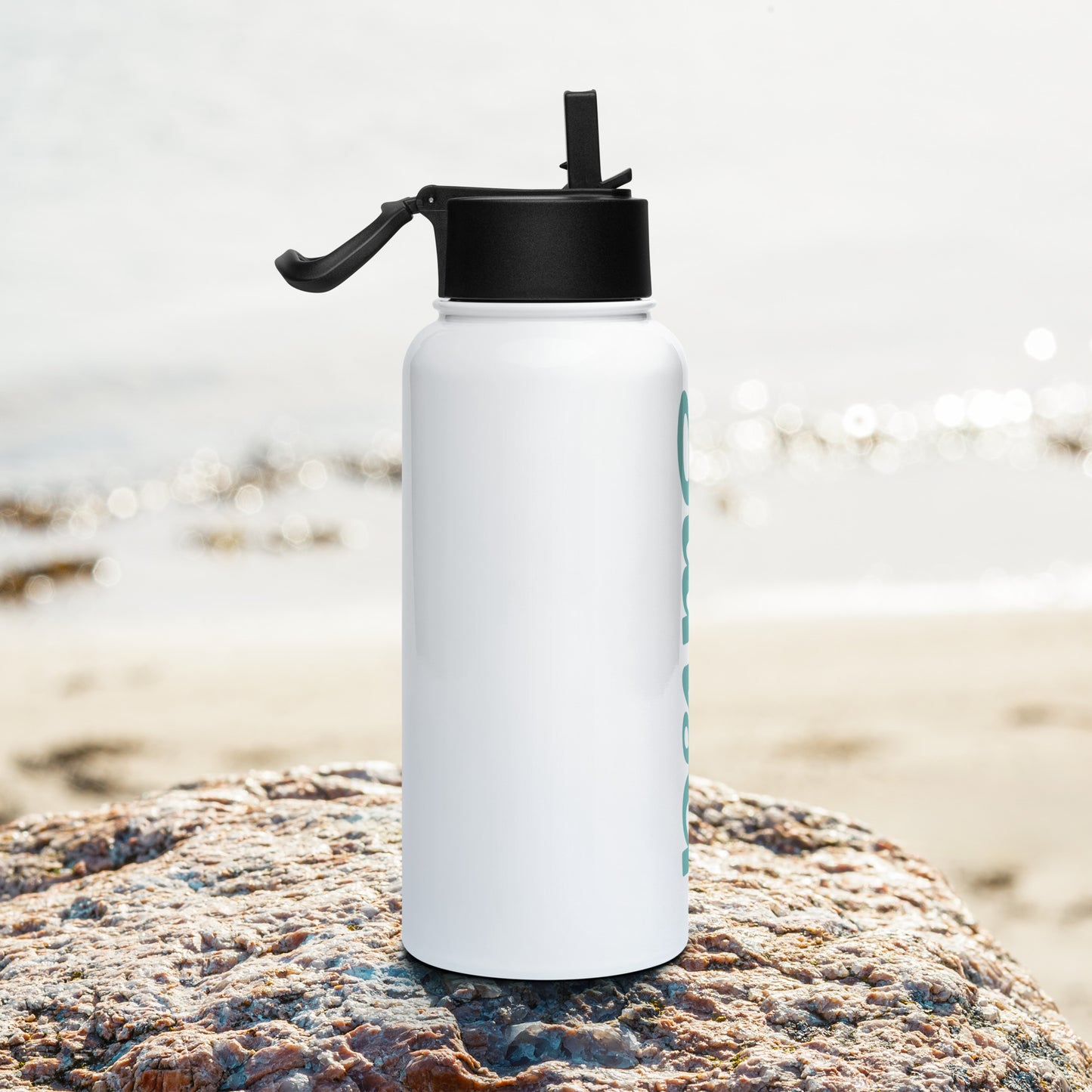 Sunset Teal Stainless steel water bottle