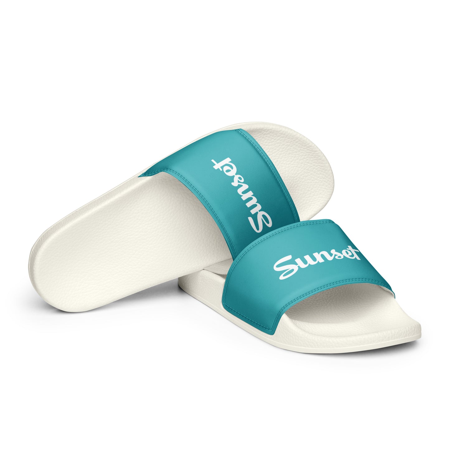 Sunset Teal Women's slides