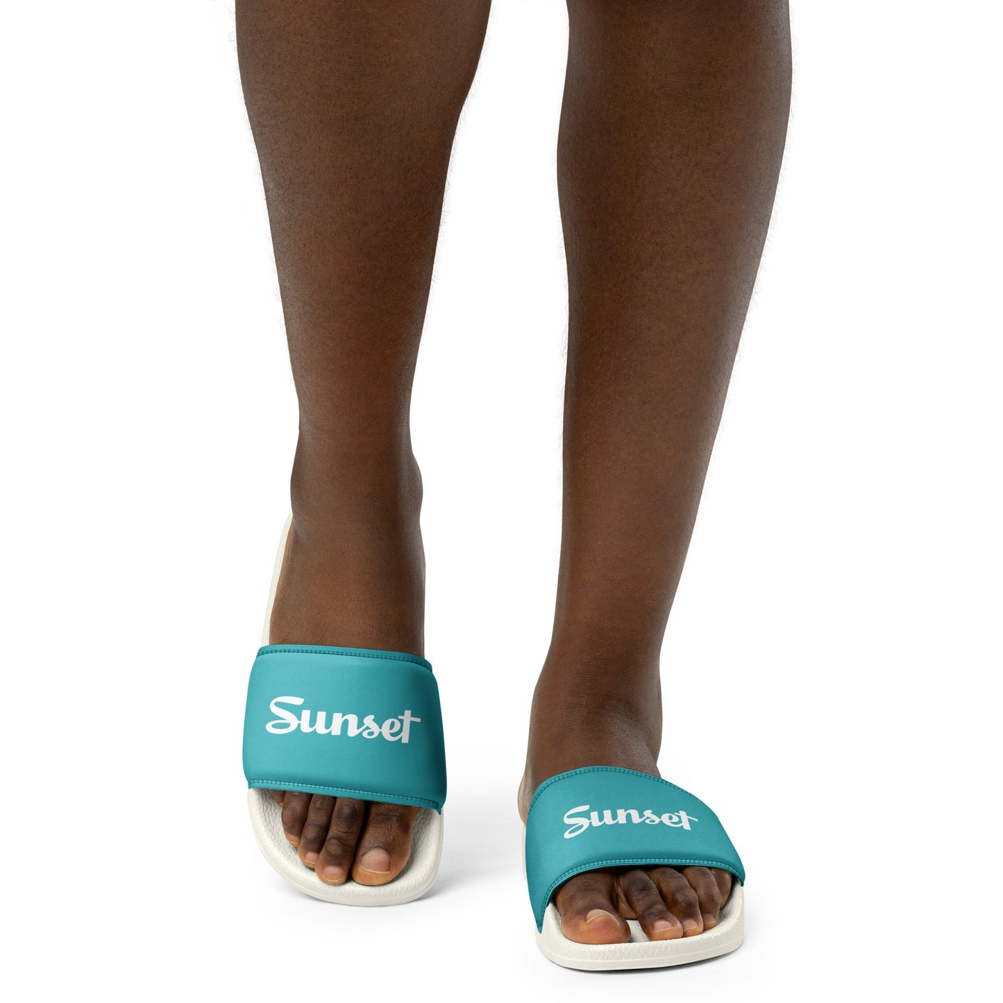 Sunset Teal Women's slides