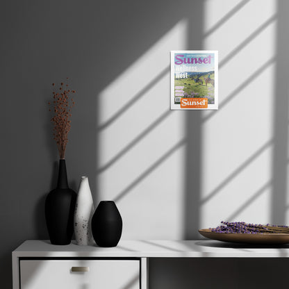 As Seen in Sunset Magazine Feb/March Issue 2024 Metal Print