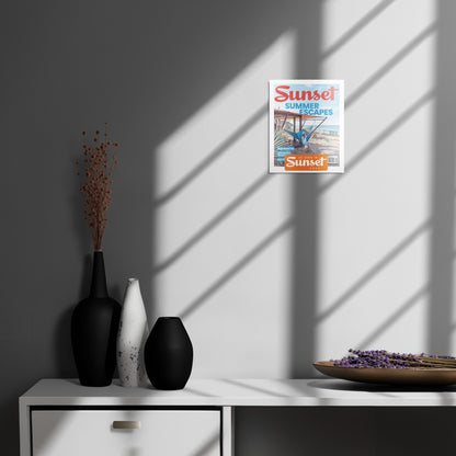 As Seen in Sunset Magazine June/July Issue 2024 Metal Print
